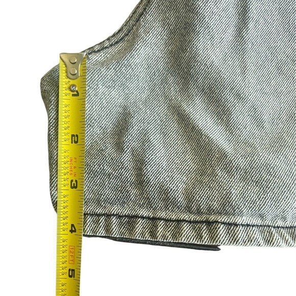 Zara Gray High Waist Shorts Vintage Style - Picture 7 of 7